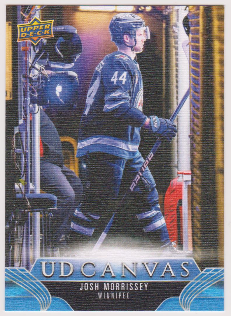 2023-24 Upper Deck UD Canvas #C209 Josh Morrissey (image for) 2023-24 Upper Deck UD Canvas #C209 Josh Morrissey