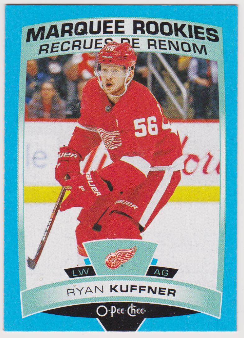 2019-20 O-Pee-Chee Blue Border #542 Ryan Kuffner - RC Year (image for) 2019-20 O-Pee-Chee Blue Border #542 Ryan Kuffner - RC Year