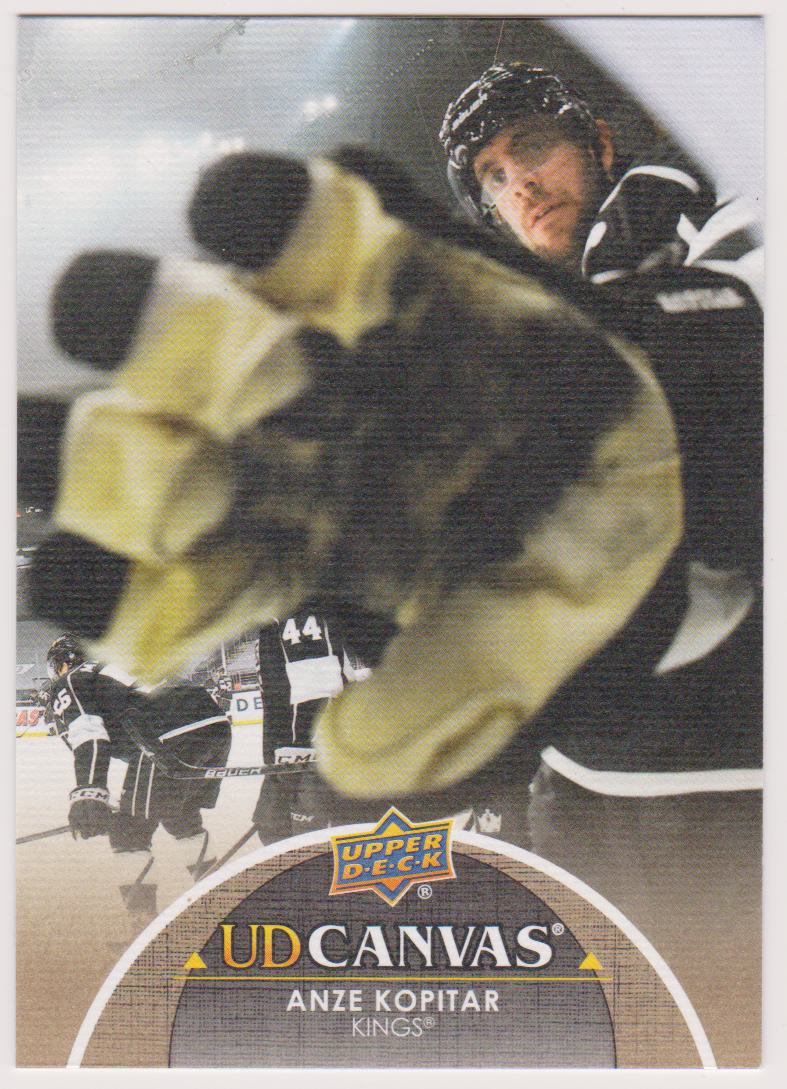 (image for) 2021-22 Upper Deck Canvas #C38 Anze Kopitar