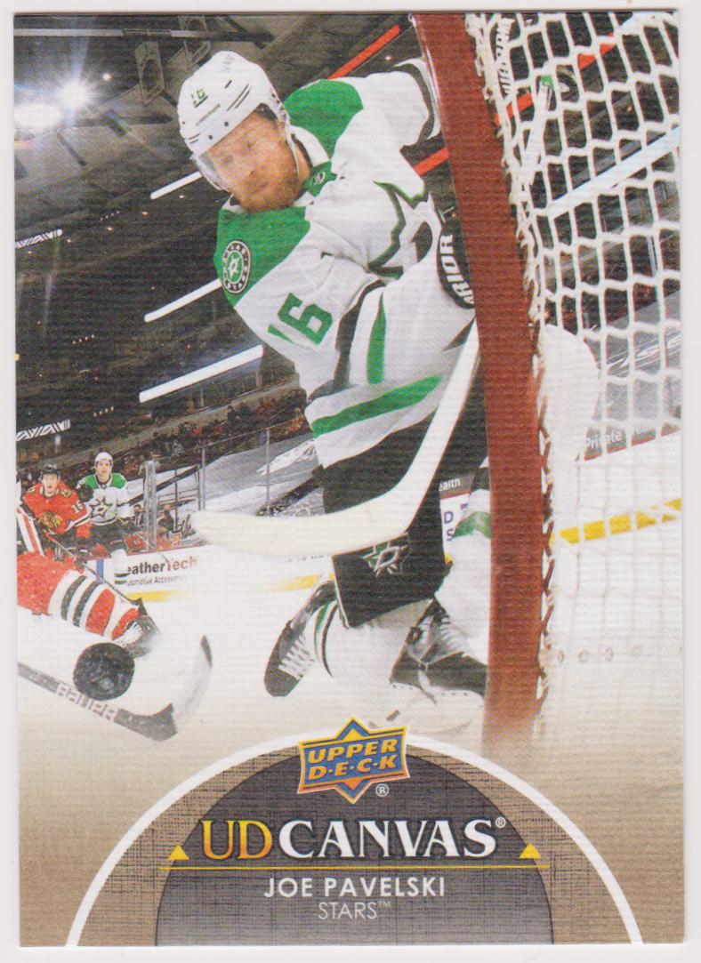 (image for) 2021-22 Upper Deck Canvas #C28 Joe Pavelski
