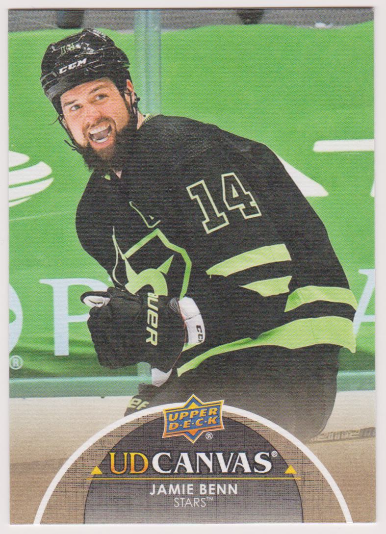 (image for) 2021-22 Upper Deck Canvas #C26 Jamie Benn