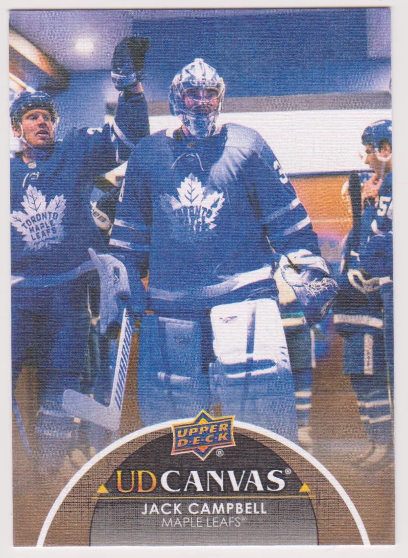 (image for) 2021-22 Upper Deck Canvas #C346 Jack Campbell