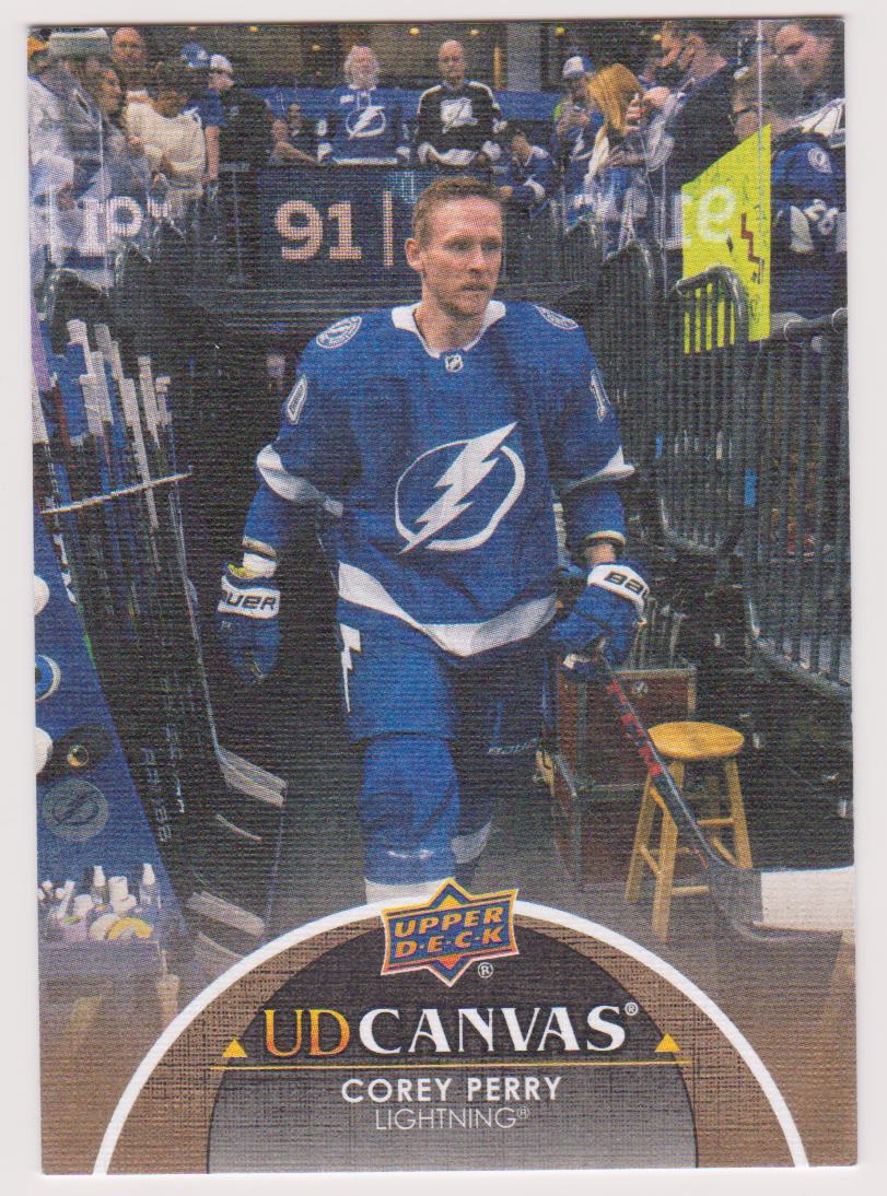 (image for) 2021-22 Upper Deck Canvas #C345 Corey Perry