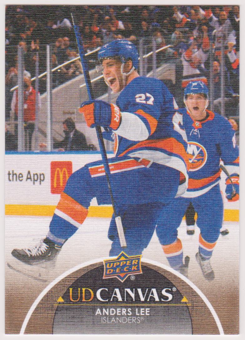 (image for) 2021-22 Upper Deck Canvas #C320 Anders Lee