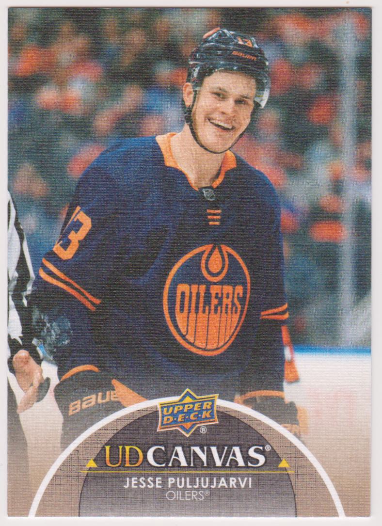 (image for) 2021-22 Upper Deck Canvas #C153 Jesse Puljujarvi