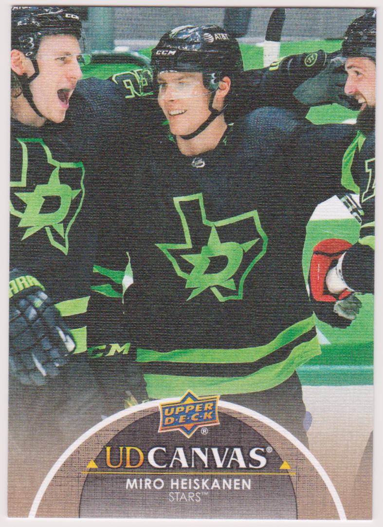(image for) 2021-22 Upper Deck Canvas #C146 Miro Heiskanen