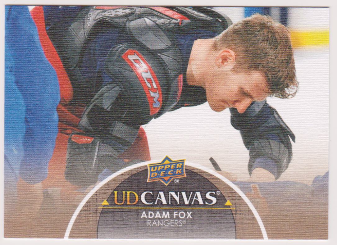 (image for) 2021-22 Upper Deck Canvas #C175 Adam Fox