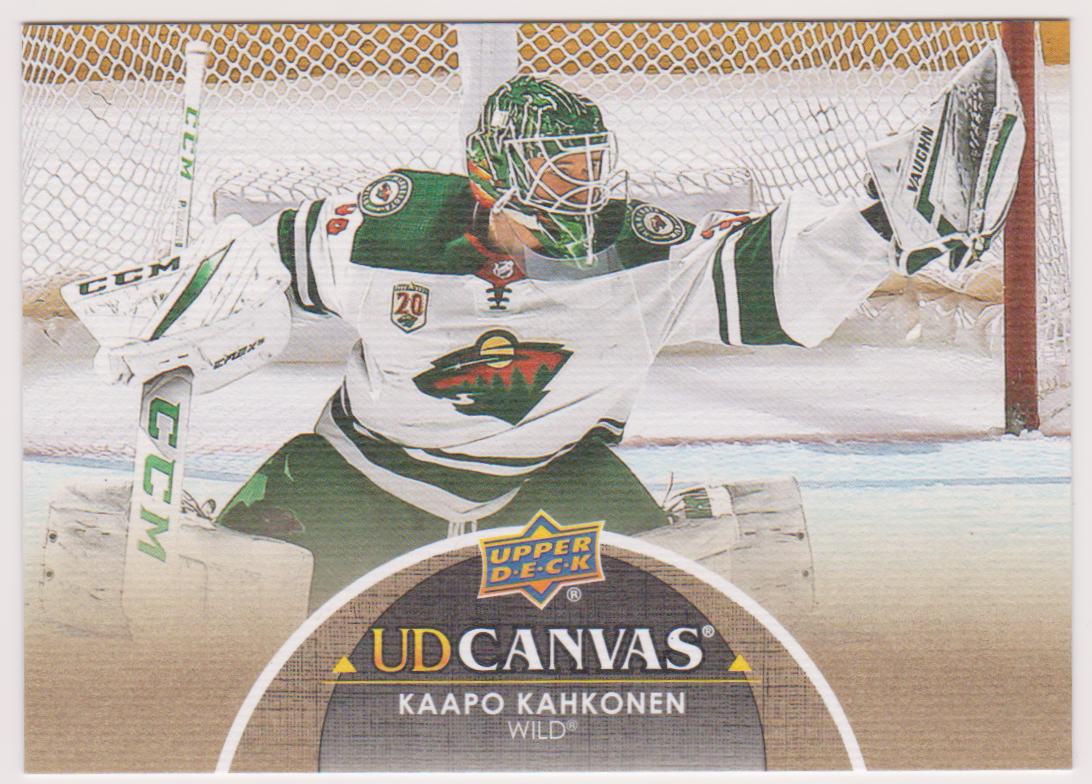 (image for) 2021-22 Upper Deck Canvas #C41 Kaapo Kahkonen
