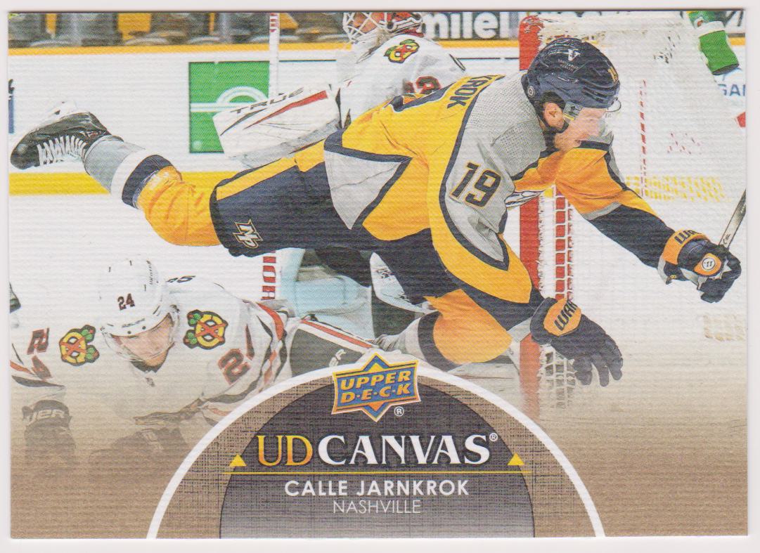 (image for) 2021-22 Upper Deck Canvas #C47 Calle Jarnkrok