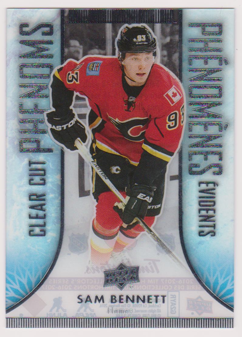 (image for) 2016-17 Upper Deck Tim Hortons Clear Cut Phenoms #CC3 Sam Bennett