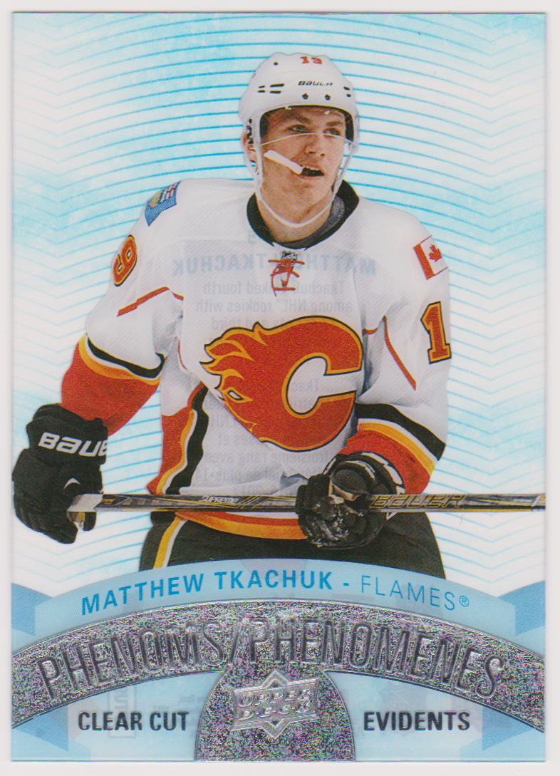 (image for) 2017-18 Upper Deck Tim Hortons Clear Cut Phenoms #CCP5 Matthew Tkachuk