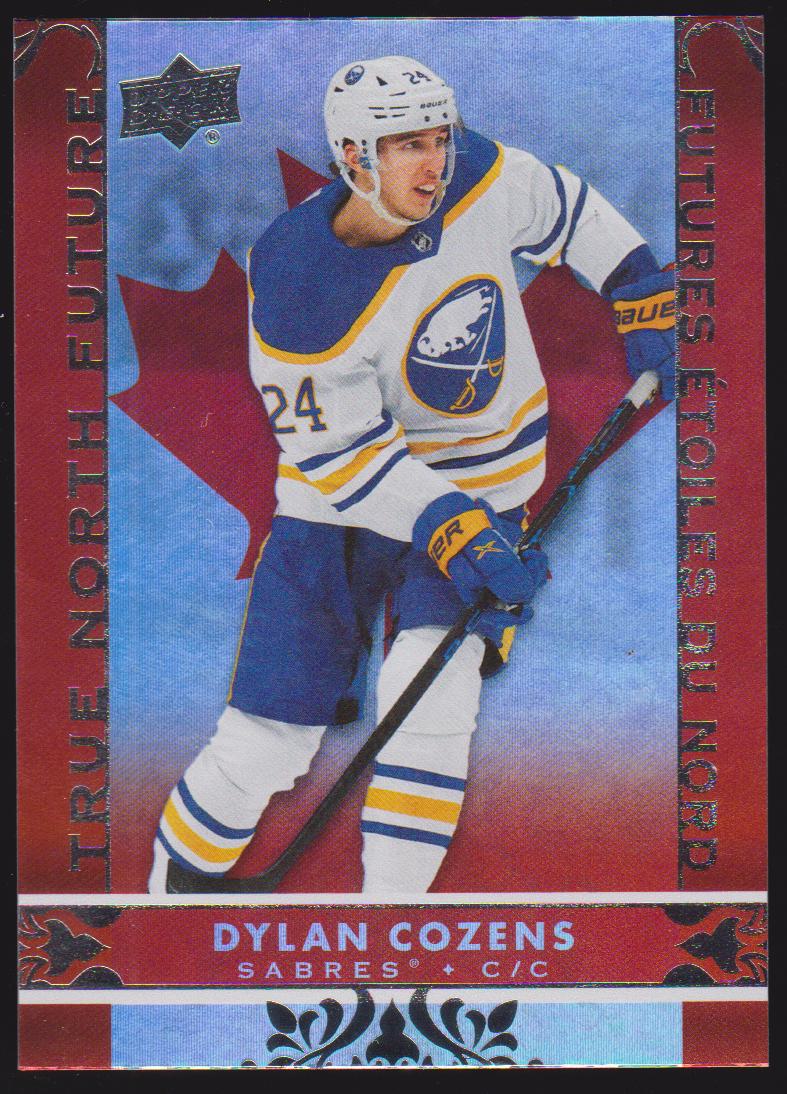 2024-25 Upper Deck Tim Hortons True North Future #TN7 Dylan Cozens (image for) 2024-25 Upper Deck Tim Hortons True North Future #TN7 Dylan Cozens