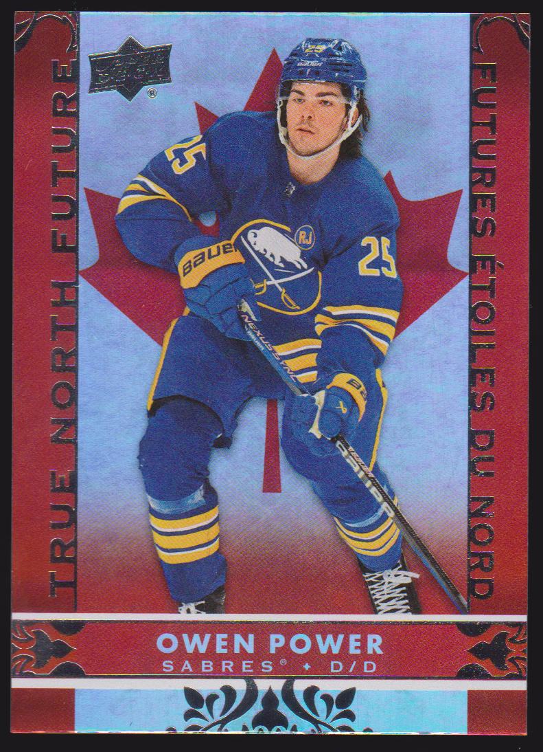 2024-25 Upper Deck Tim Hortons True North Future #TN14 Owen Power (image for) 2024-25 Upper Deck Tim Hortons True North Future #TN14 Owen Power