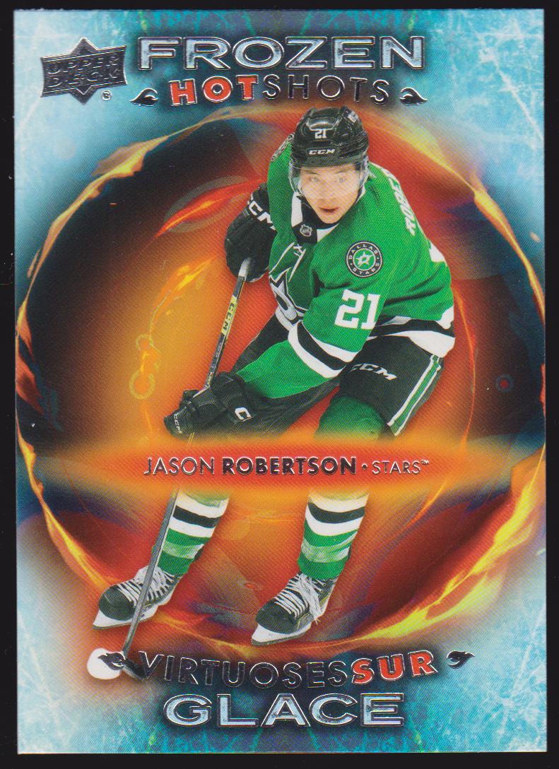 (image for) 2024-25 Upper Deck Tim Hortons Frozen Hotshots #FH16 Jason Robertson