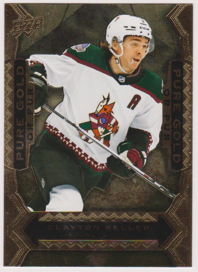 (image for) 2024-25 Upper Deck Tim Hortons Pure Gold #PG16 Clayton Keller