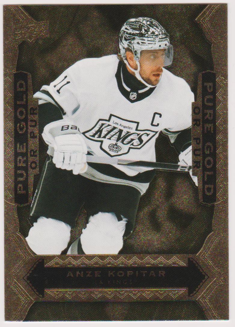 (image for) 2024-25 Upper Deck Tim Hortons Pure Gold #PG17 Anze Kopitar