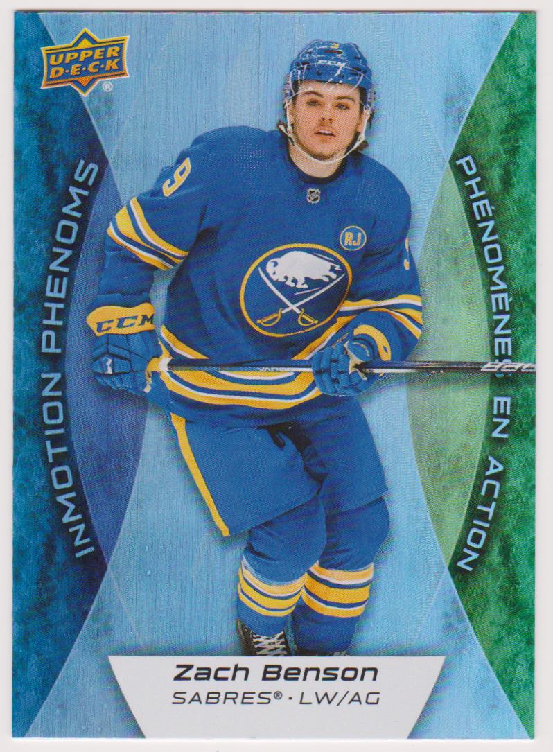 (image for) 2024-25 Upper Deck Tim Hortons InMotion Phenoms #MP6 Zach Benson