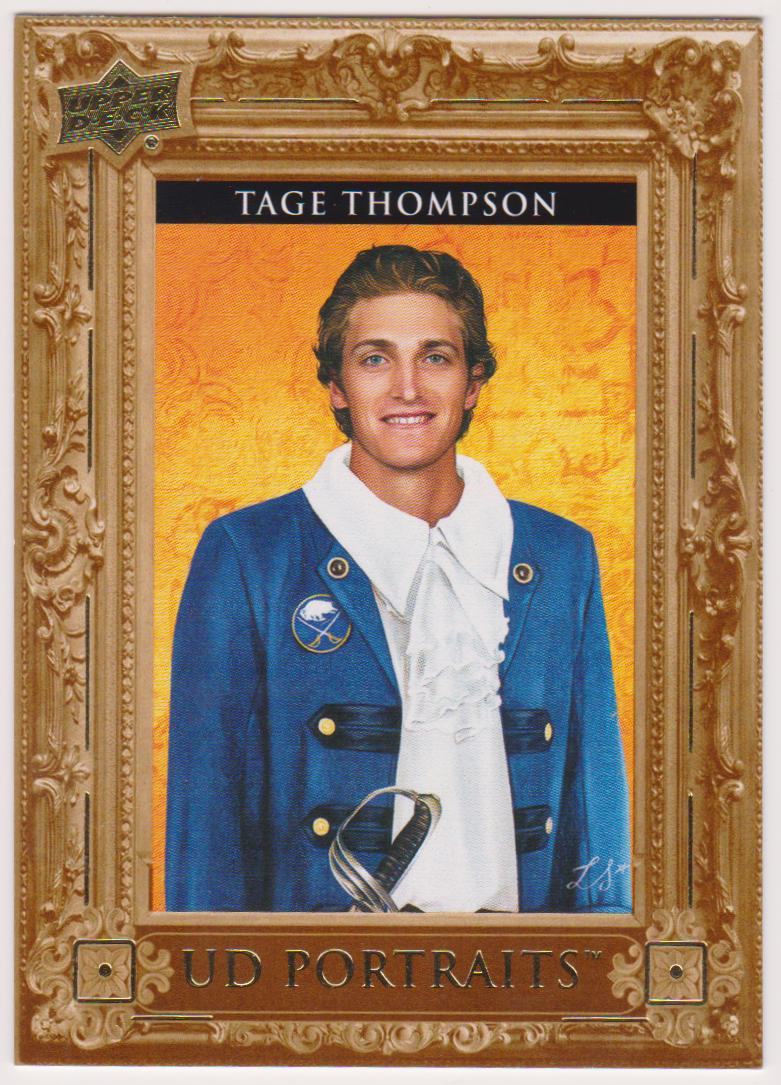(image for) 2023-24 Upper Deck UD Portraits #P55 Tage Thompson