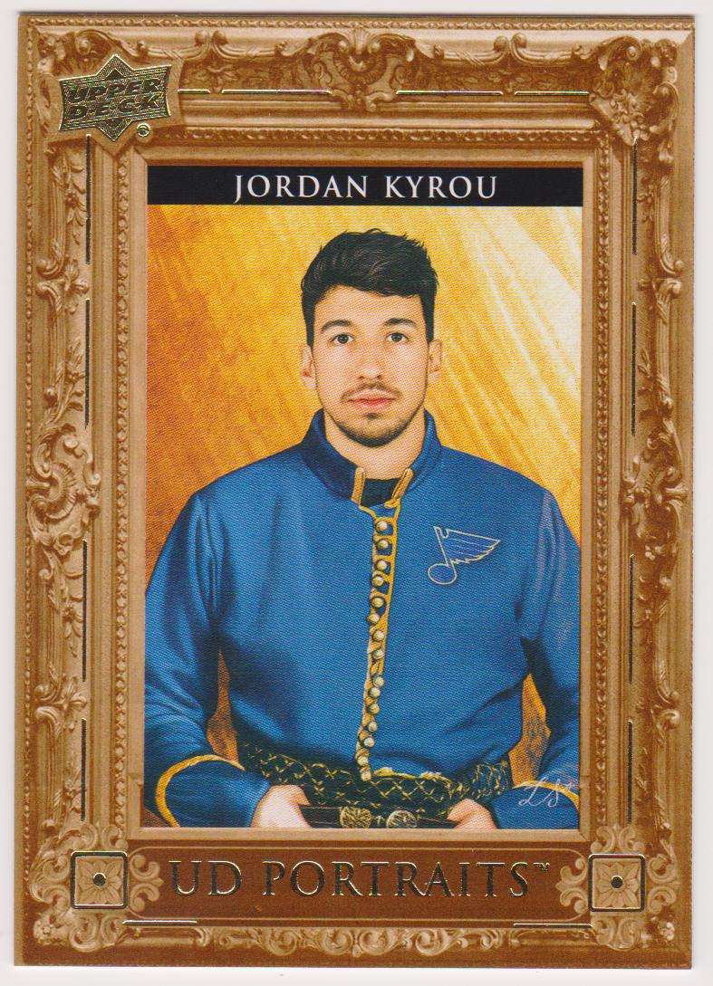 (image for) 2023-24 Upper Deck UD Portraits #P37 Jordan Kyrou