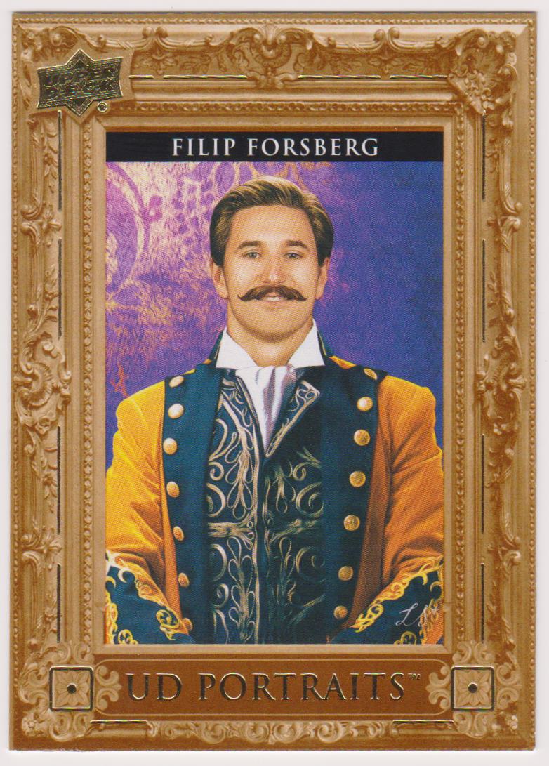 (image for) 2023-24 Upper Deck UD Portraits #P59 Filip Forsberg