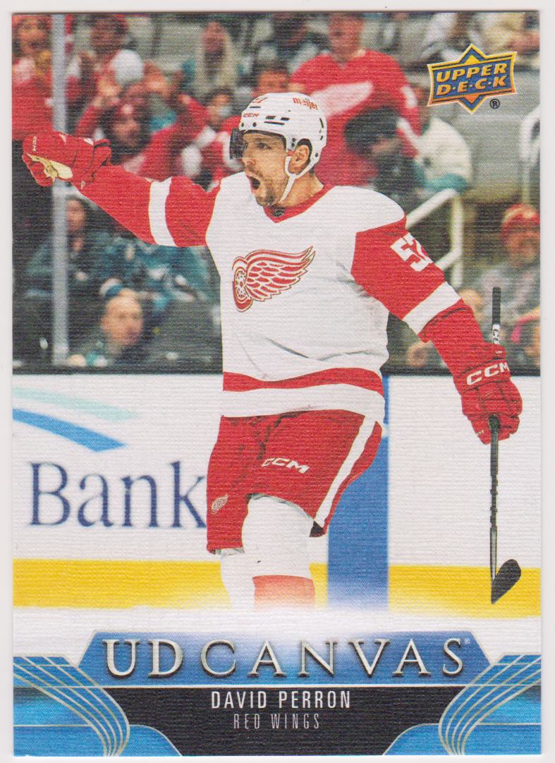 2023-24 Upper Deck UD Canvas #C272 David Perron (image for) 2023-24 Upper Deck UD Canvas #C272 David Perron