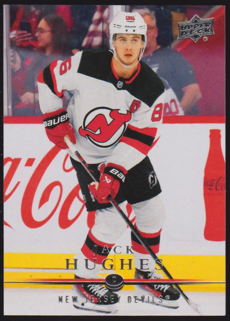 2023-24 Upper Deck '08-09 Upper Deck Retro #T12 Jack Hughes (image for) 2023-24 Upper Deck '08-09 Upper Deck Retro #T12 Jack Hughes