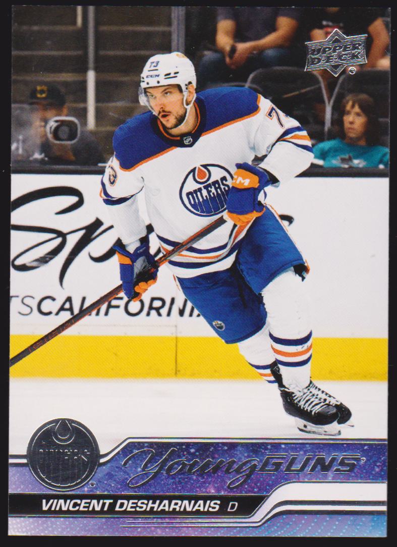 2023-24 Upper Deck #202 Vincent Desharnais Young Guns RC (image for) 2023-24 Upper Deck #202 Vincent Desharnais Young Guns RC