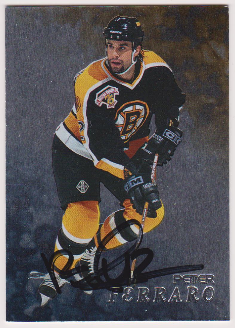 (image for) 1998-99 Be A Player Autographs #161 Peter Ferraro