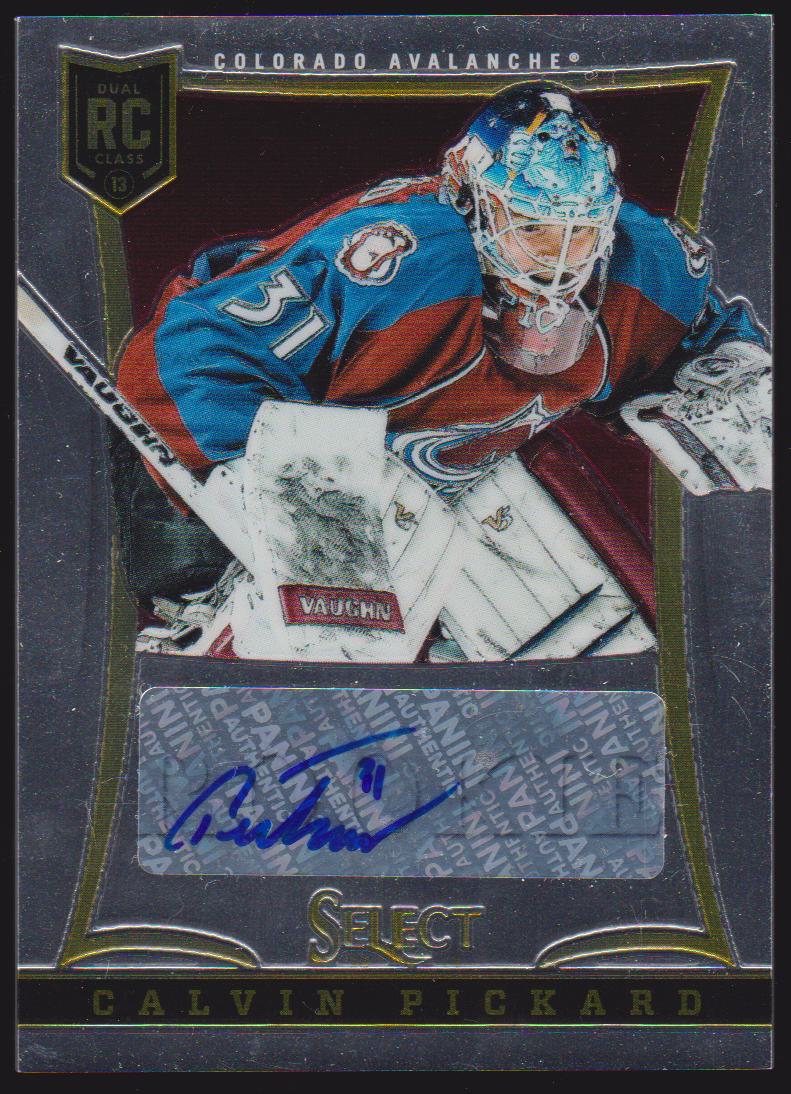 (image for) 2013-14 Select #245 Calvin Pickard AUTO 394/399 RC