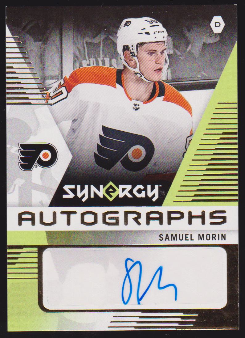 (image for) 2017-18 Synergy Autographs #ASM Samuel Morin