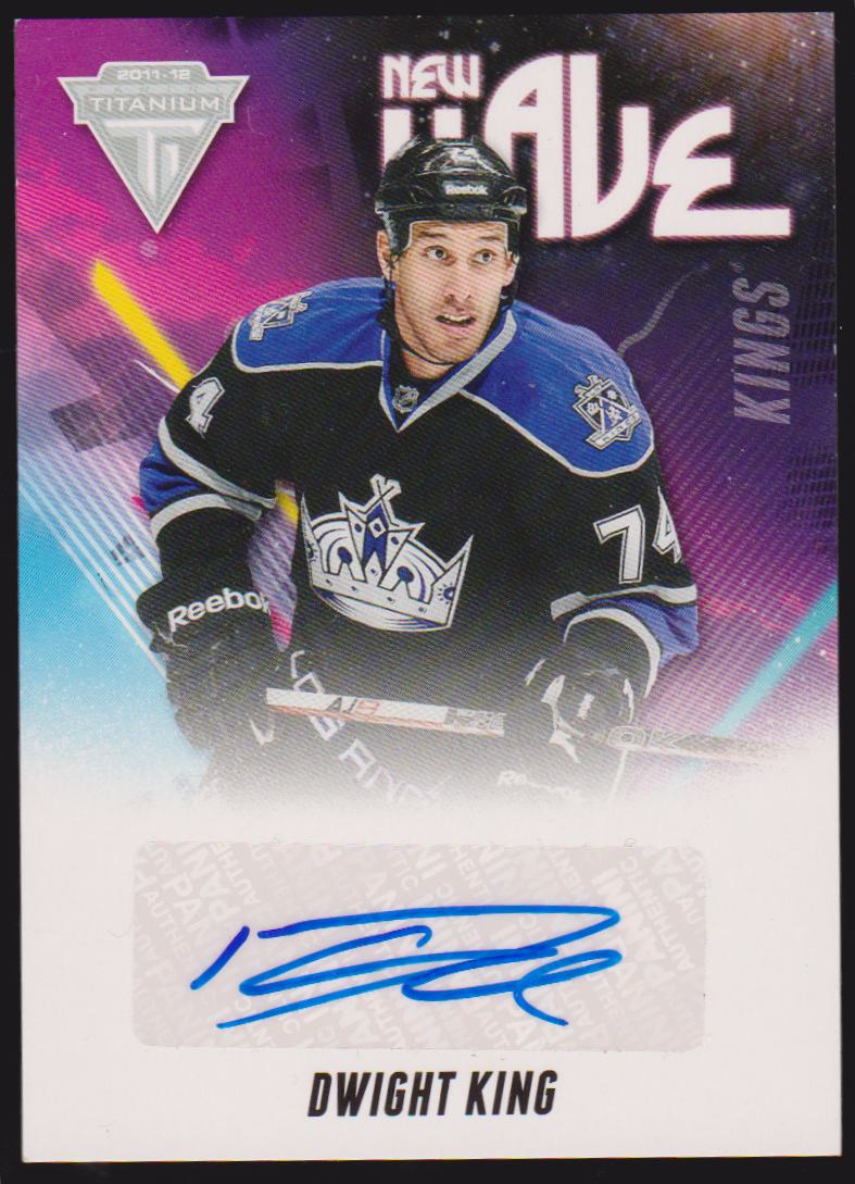 2011-12 Panini Titanium New Wave Autographs #18 Dwight King (image for) 2011-12 Panini Titanium New Wave Autographs #18 Dwight King