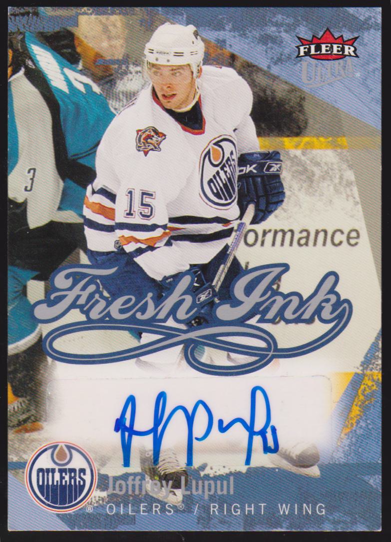 (image for) 2007-08 Ultra Fresh Ink #FIJL Joffrey Lupul AUTO