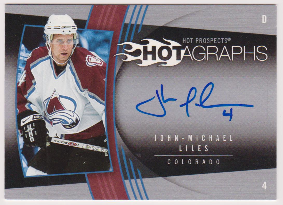 (image for) 2006-07 Hot Prospects Hotagraphs #HJL John-Michael Liles