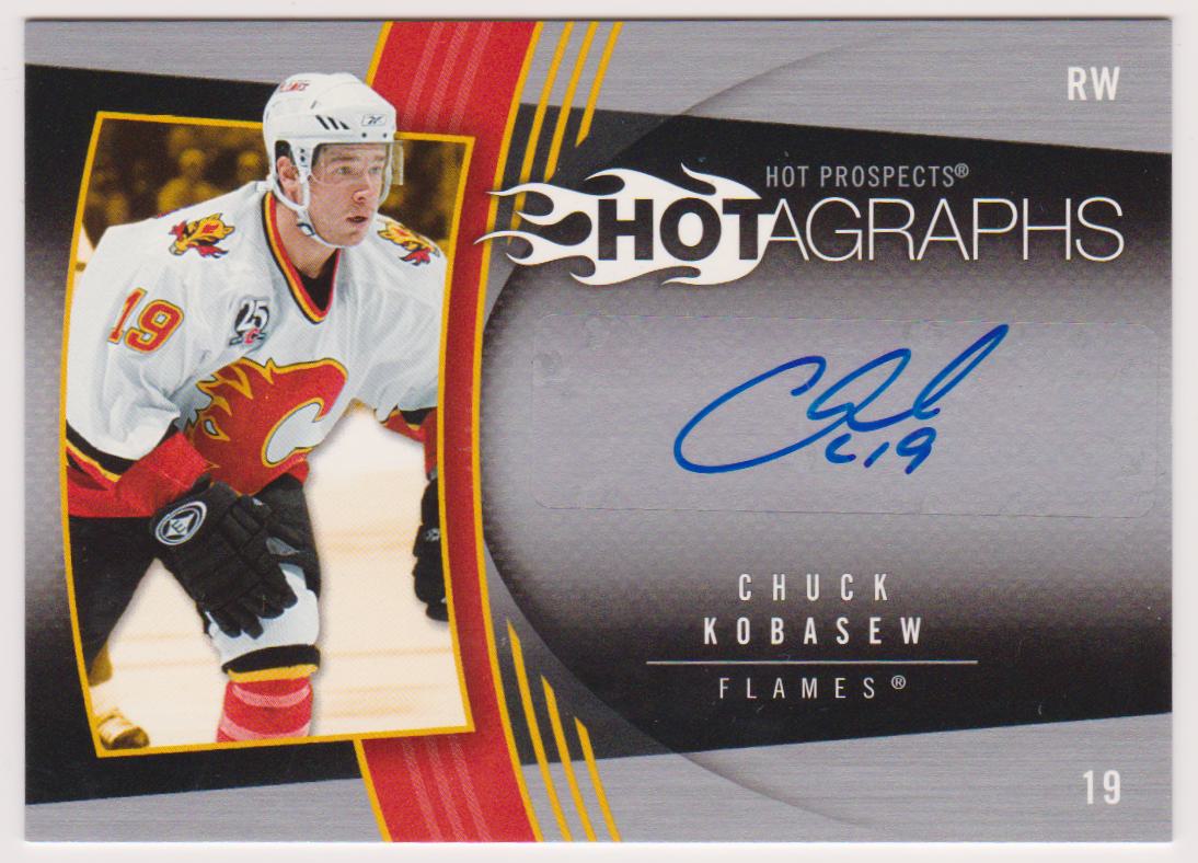(image for) 2006-07 Hot Prospects Hotagraphs #HKO Chuck Kobasew - RC Year