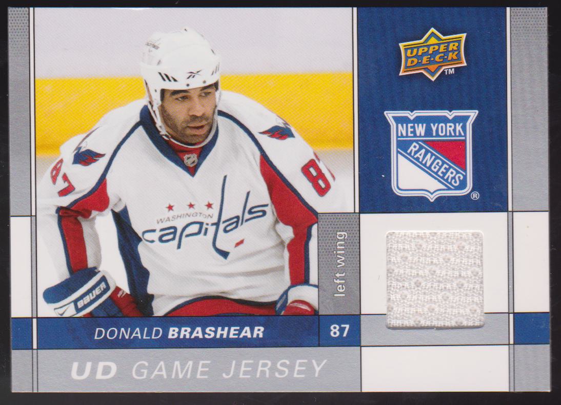 (image for) 2009-10 Upper Deck Game Jerseys #GJDO Donald Brashear