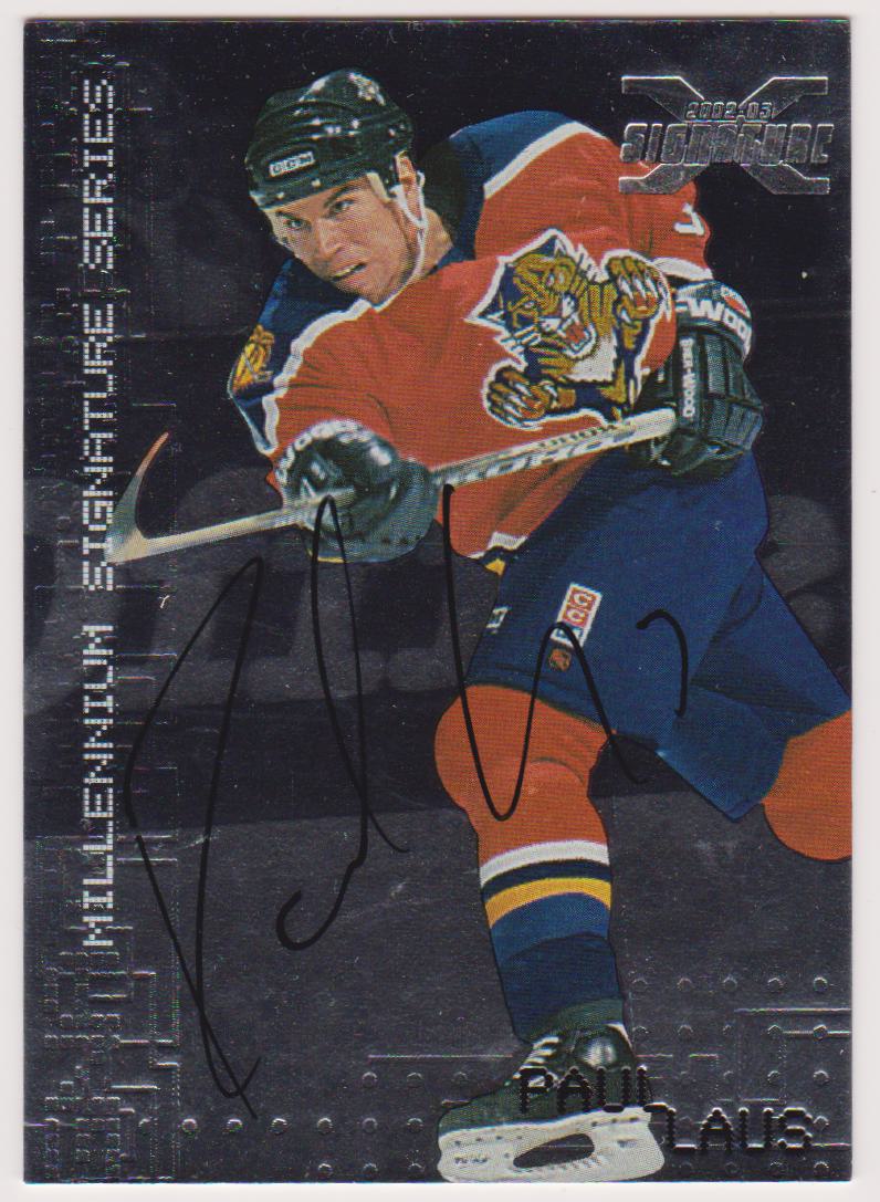(image for) 2002-03 BAP Signature Series Autograph Buybacks 1999 #117 Paul Laus