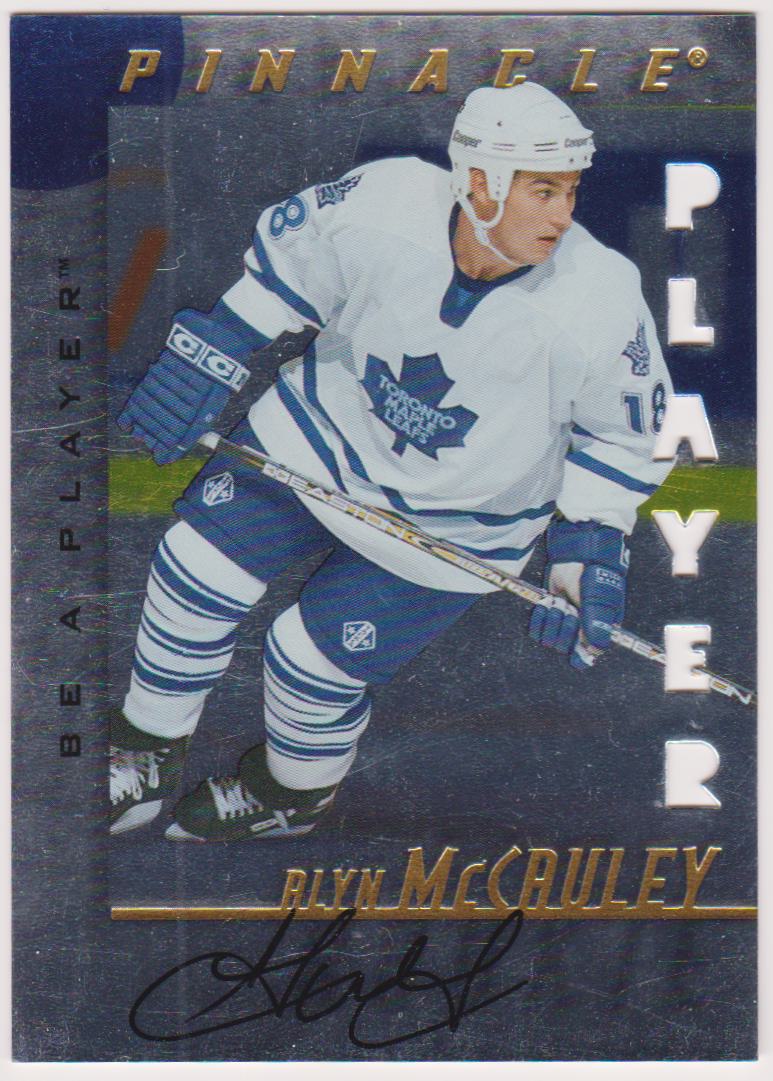 (image for) 1997-98 Be A Player Autographs Die Cut #222 Alyn McCauley