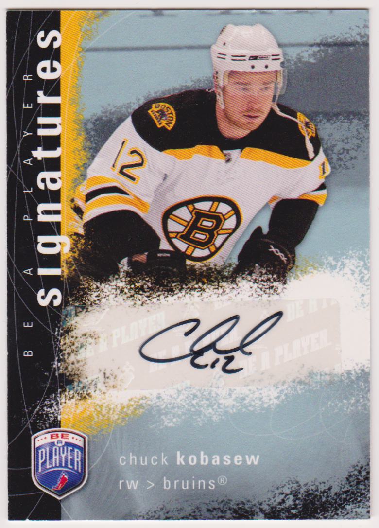 (image for) 2007-08 Be A Player Signatures #SCK Chuck Kobasew