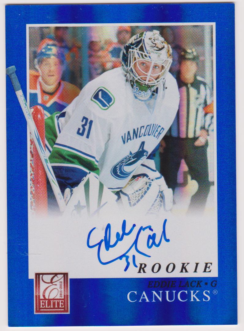 (image for) 2011-12 Elite Rookie Autographs #258 Eddie Lack - RC Year