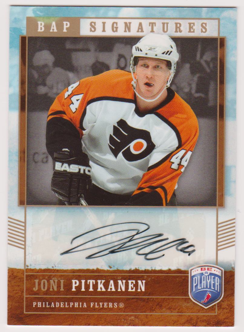 (image for) 2006-07 Be A Player Signatures #JP Joni Pitkanen