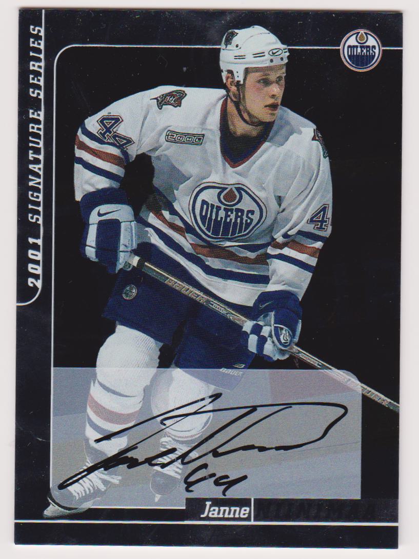 (image for) 2000-01 BAP Signature Series Autographs #32 Janne Niinimaa