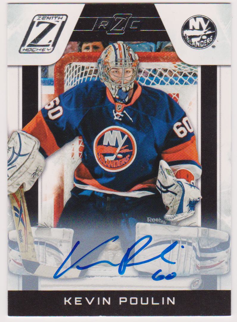 (image for) 2010-11 Zenith #198 Kevin Poulin AUTO RC 778/999