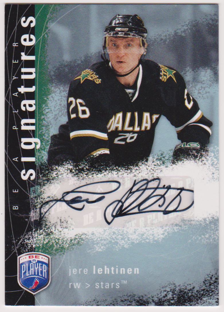 (image for) 2007-08 Be A Player Signatures #SLE Jere Lehtinen
