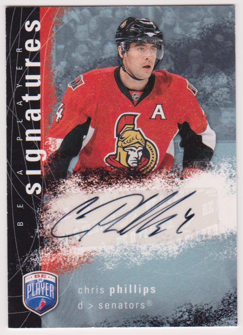 (image for) 2007-08 Be A Player Signatures #SPH Chris Phillips