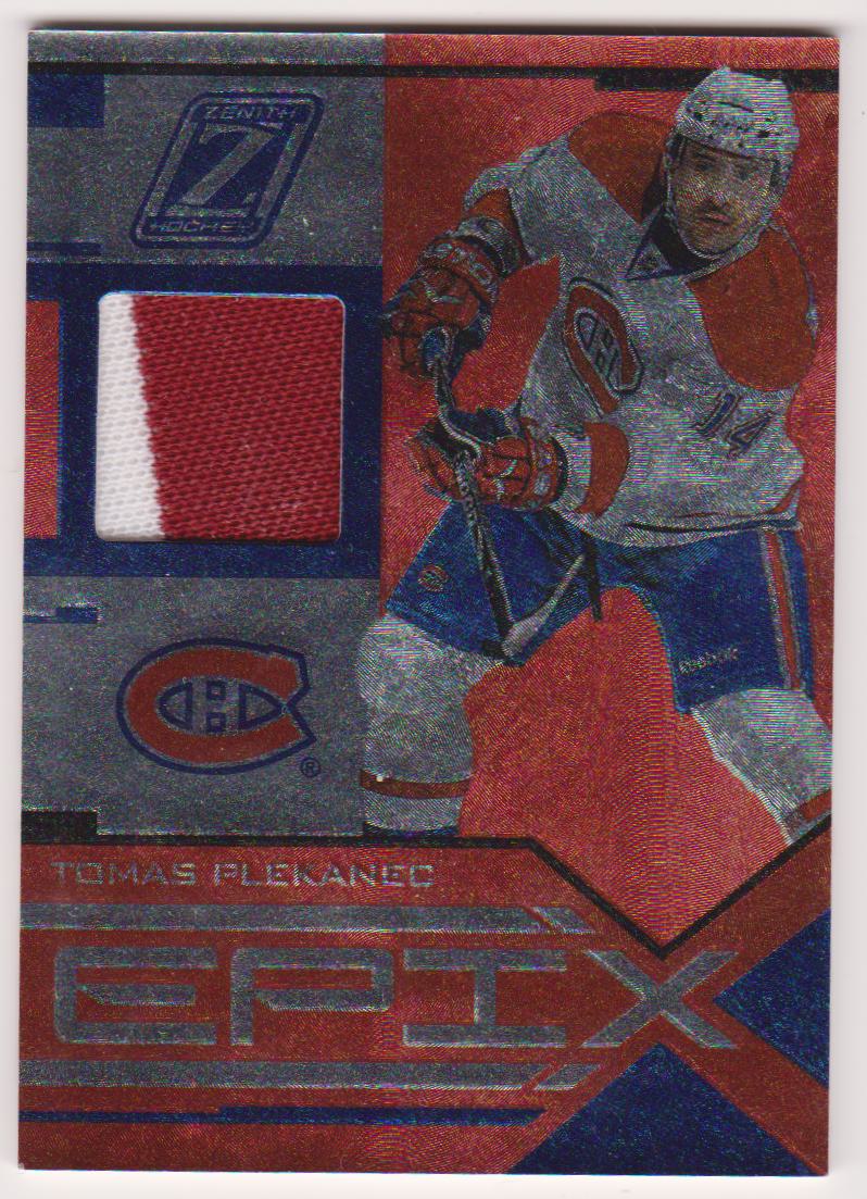 (image for) 2010-11 Zenith Epix Materials #17 Tomas Plekanec 018/100