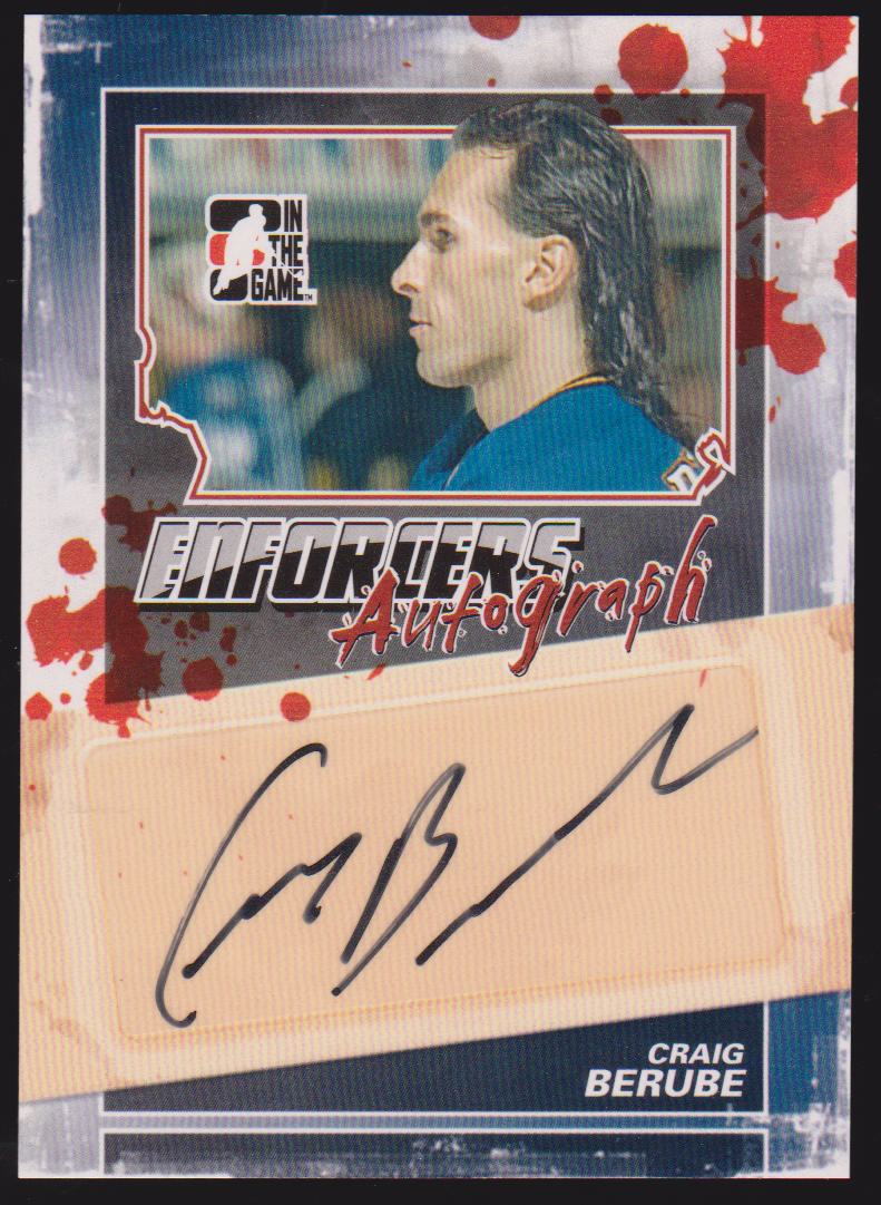 (image for) 2011-12 ITG Enforcers Autographs #ACBE Craig Berube