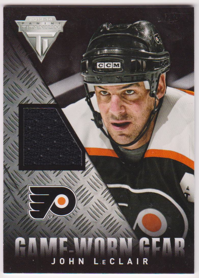(image for) 2013-14 Panini Titanium Game Worn Gear #GGJLC John LeClair - Jerseys