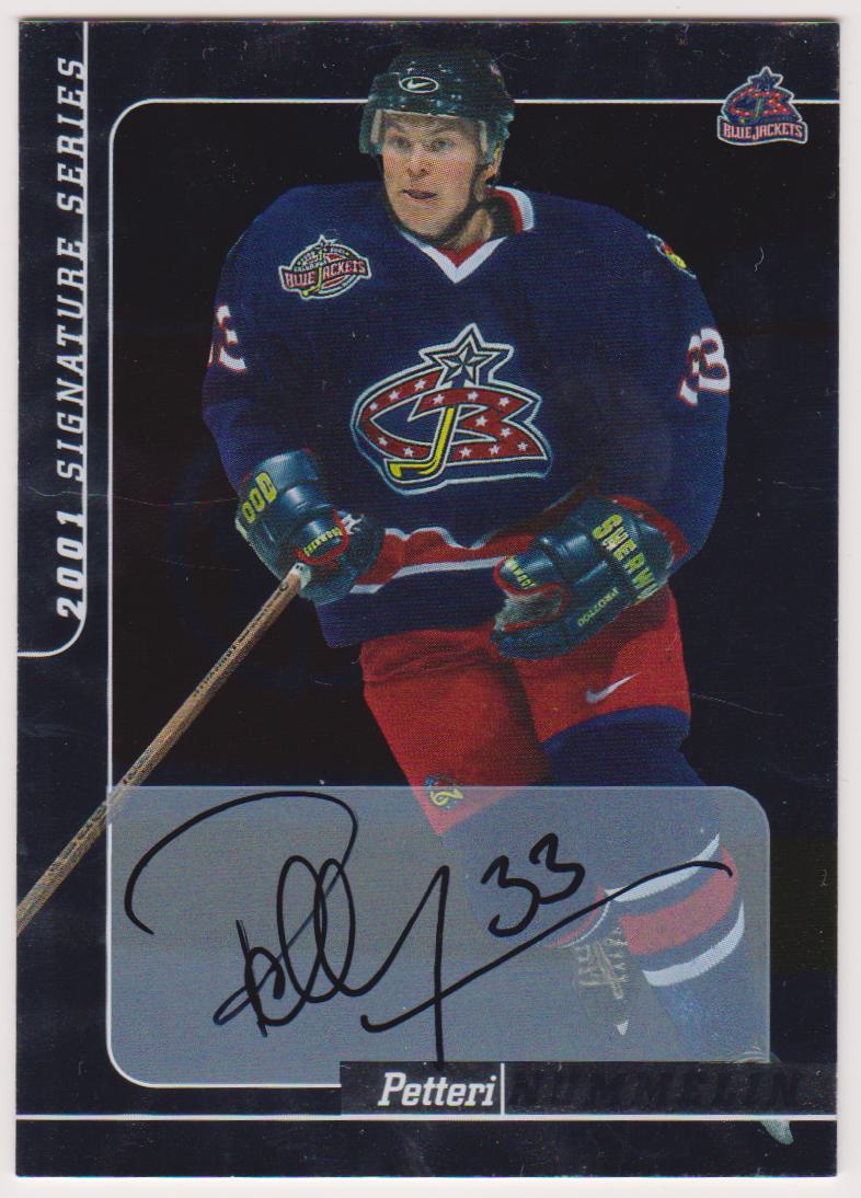 (image for) 2000-01 BAP Signature Series Autographs #240 Petteri Nummelin