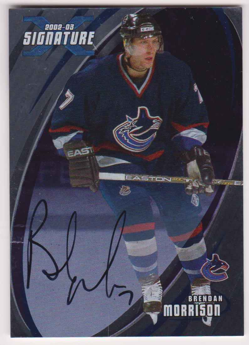 (image for) 2002-03 BAP Signature Series Autographs #56 Brendan Morrison