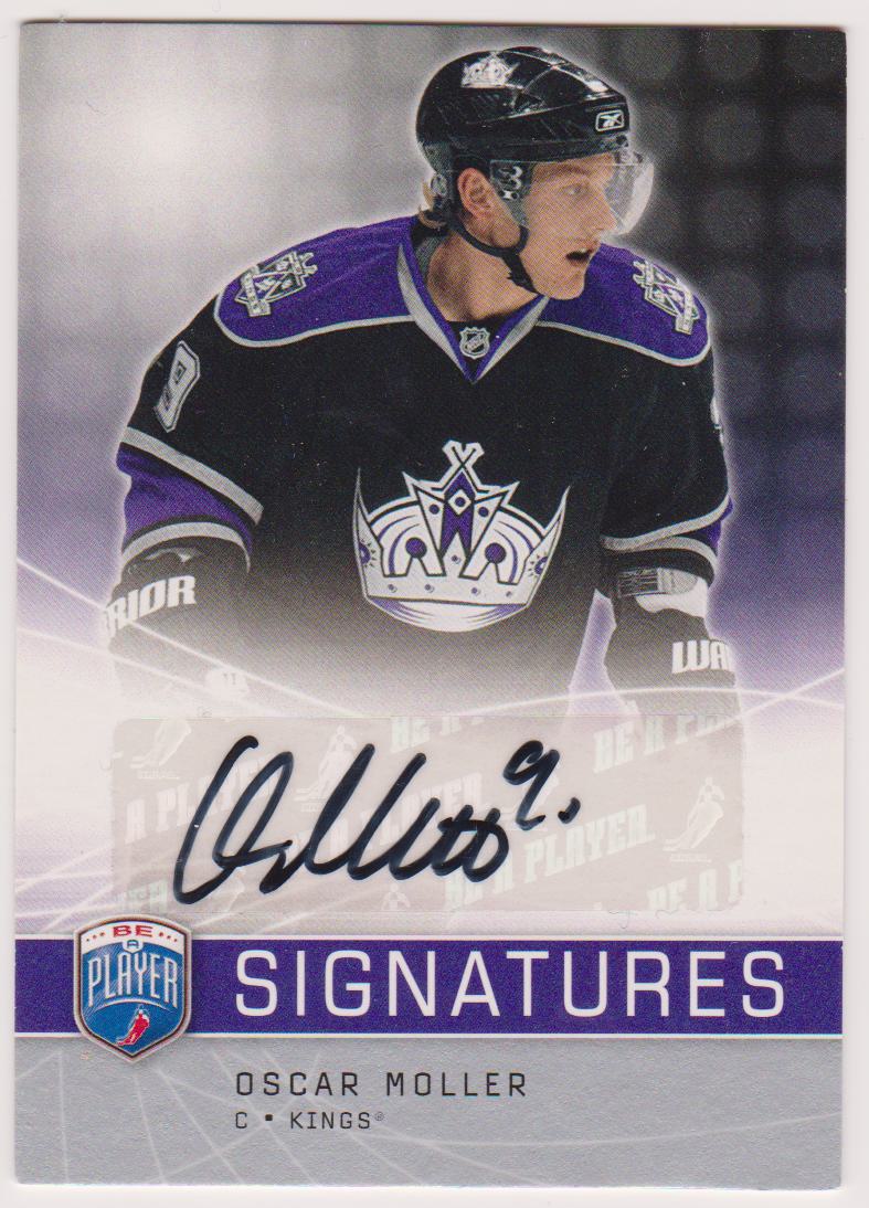 (image for) 2008-09 Be A Player Signatures #SOM Oscar Moller
